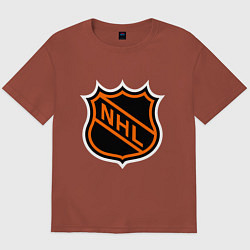 Мужская футболка оверсайз NHL
