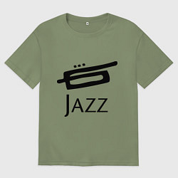 Мужская футболка оверсайз Jazz