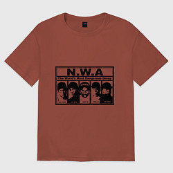 Мужская футболка оверсайз NWA