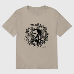 Мужская футболка оверсайз Dolphin: Birds