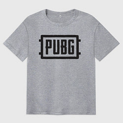 Мужская футболка оверсайз PUBG