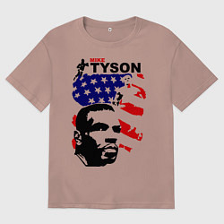 Мужская футболка оверсайз Mike Tyson: USA Boxing