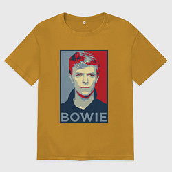 Мужская футболка оверсайз Bowie Poster
