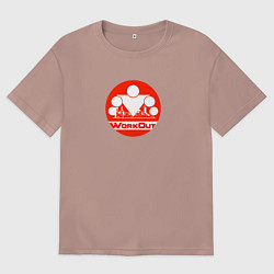 Мужская футболка оверсайз WorkOut VRC
