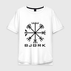 Мужская футболка оверсайз Bjork Rune