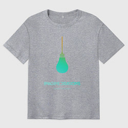 Футболка оверсайз мужская Imagine Dragons: Night Visions, цвет: меланж