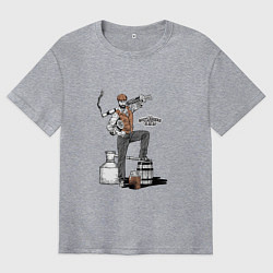 Мужская футболка оверсайз Бутлегер