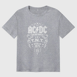 Мужская футболка оверсайз AC/DC: Run For Your Life