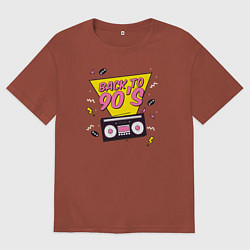 Мужская футболка оверсайз Back to 90s