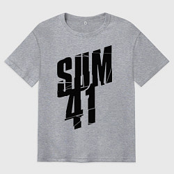 Мужская футболка оверсайз Sum Forty One