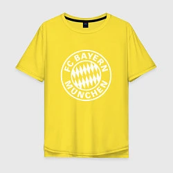 Футболка оверсайз мужская FC Bayern Munchen, цвет: желтый