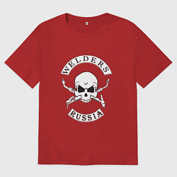 Мужская футболка оверсайз Welders Russia