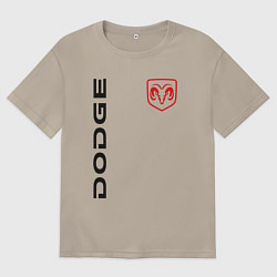 Мужская футболка оверсайз Dodge Style