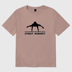 Мужская футболка оверсайз Street workout v