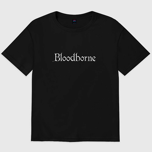 Мужская футболка оверсайз Bloodborne / Черный – фото 1