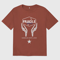 Мужская футболка оверсайз Fragile Express