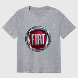 Мужская футболка оверсайз FIAT logo