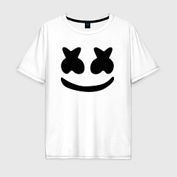 Мужская футболка оверсайз Marshmello