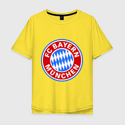 Футболка оверсайз мужская Bayern Munchen FC, цвет: желтый