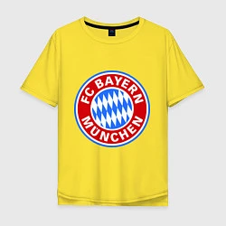 Футболка оверсайз мужская Bayern Munchen FC, цвет: желтый