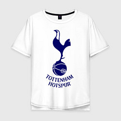 Футболка оверсайз мужская Tottenham FC, цвет: белый