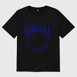 Мужская футболка оверсайз Nevermind Nirvana