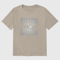 Мужская футболка оверсайз System of a Down