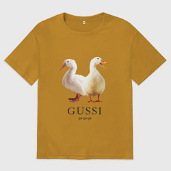 Мужская футболка оверсайз GUSSI Ga-Ga