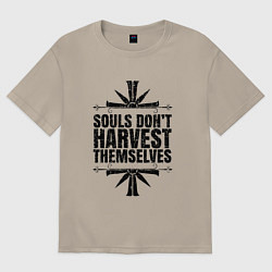 Мужская футболка оверсайз Harvest Themselves