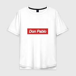 Футболка оверсайз мужская Don Pablo Supreme, цвет: белый