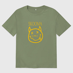 Мужская футболка оверсайз TES: Skooma