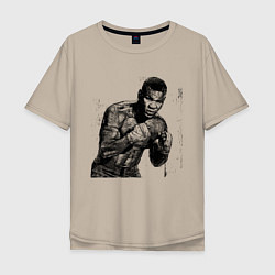 Мужская футболка оверсайз Myke Tyson: Boxing