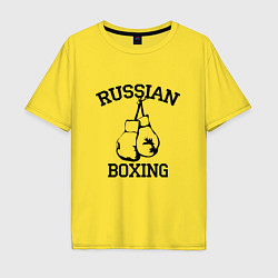 Мужская футболка оверсайз Russian Boxing