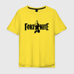 Футболка оверсайз мужская Fortnite: Dark Knight, цвет: желтый