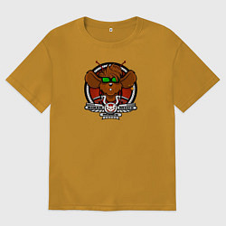 Мужская футболка оверсайз Biker Mice from Mars Throttle