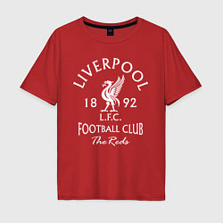 Футболка оверсайз мужская Liverpool: Football Club, цвет: красный