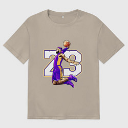 Мужская футболка оверсайз Леброн Джеймс