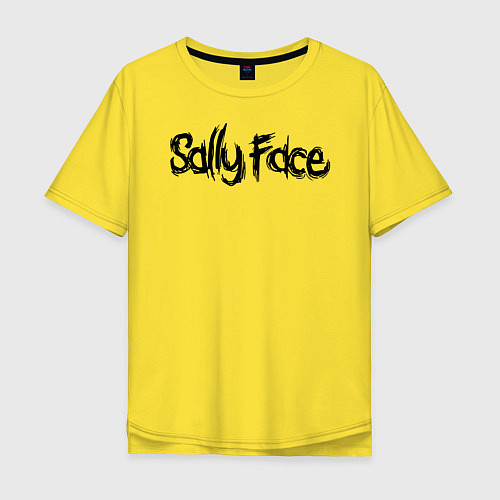 Мужская футболка оверсайз SALLY FACE / Желтый – фото 1