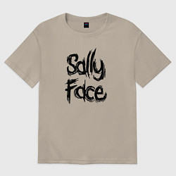 Футболка оверсайз мужская SALLY FACE, цвет: миндальный