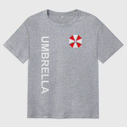 Футболка оверсайз мужская UMBRELLA CORP, цвет: меланж