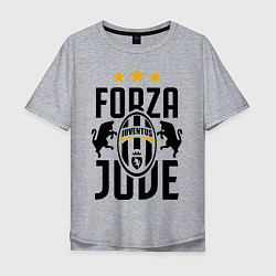 Футболка оверсайз мужская Forza Juve, цвет: меланж
