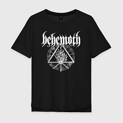 Футболка оверсайз мужская Behemoth, цвет: черный