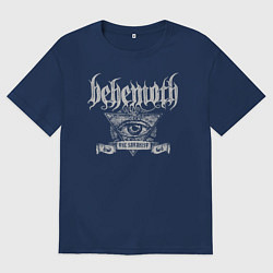 Футболка оверсайз мужская Behemoth: The Satanist, цвет: тёмно-синий