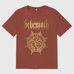 Мужская футболка оверсайз Behemoth: Demonica