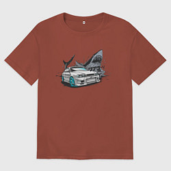 Мужская футболка оверсайз Toyota Chaser 100