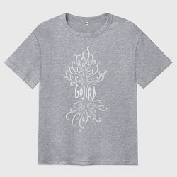 Мужская футболка оверсайз Gojira