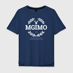Футболка оверсайз мужская MGIMO, цвет: тёмно-синий