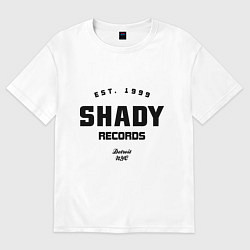 Футболка оверсайз мужская Shady records, цвет: белый
