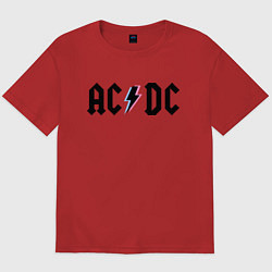 Мужская футболка оверсайз AC/DC