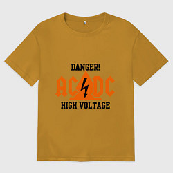 Мужская футболка оверсайз AC/DC: High Voltage